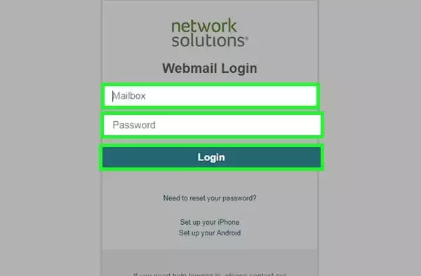 Network Solutions Email Login